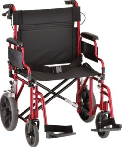 NOVA Medical Heavy Duty Transport Wheelchair