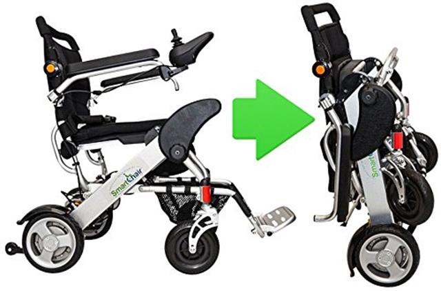 KD Smart Chair Power Electric Lightweight Wheelchair for Travel