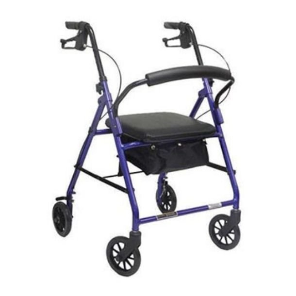 four & Six wheel Rollator with Brakes from ProBasics