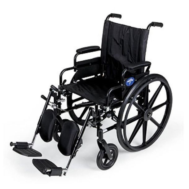 Elevating leg Rests on the K3 Wheelchair, best standard wheelchairs