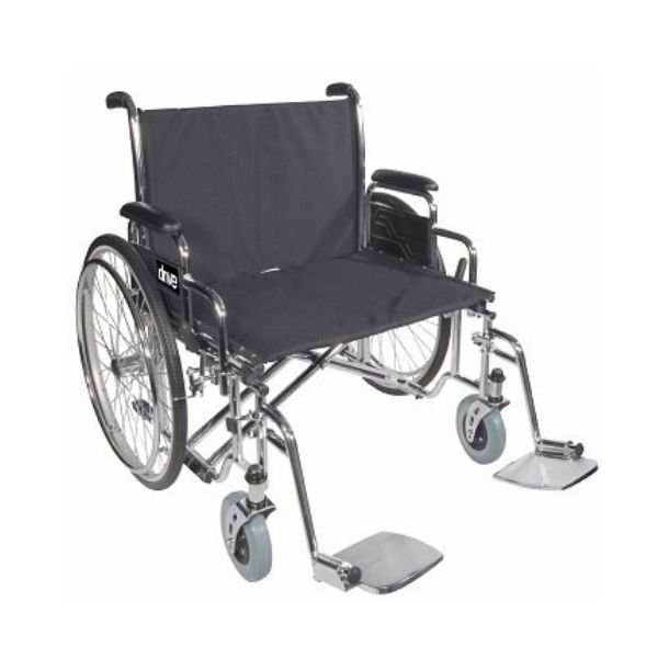 Heavy-Duty, Wide Bariatric Sentra EC Wheelchair 