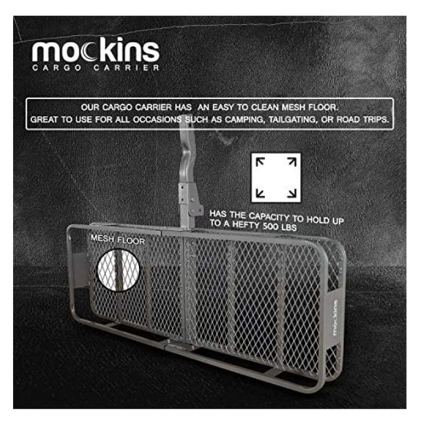 Mockins Hitch Mount Steel Cargo