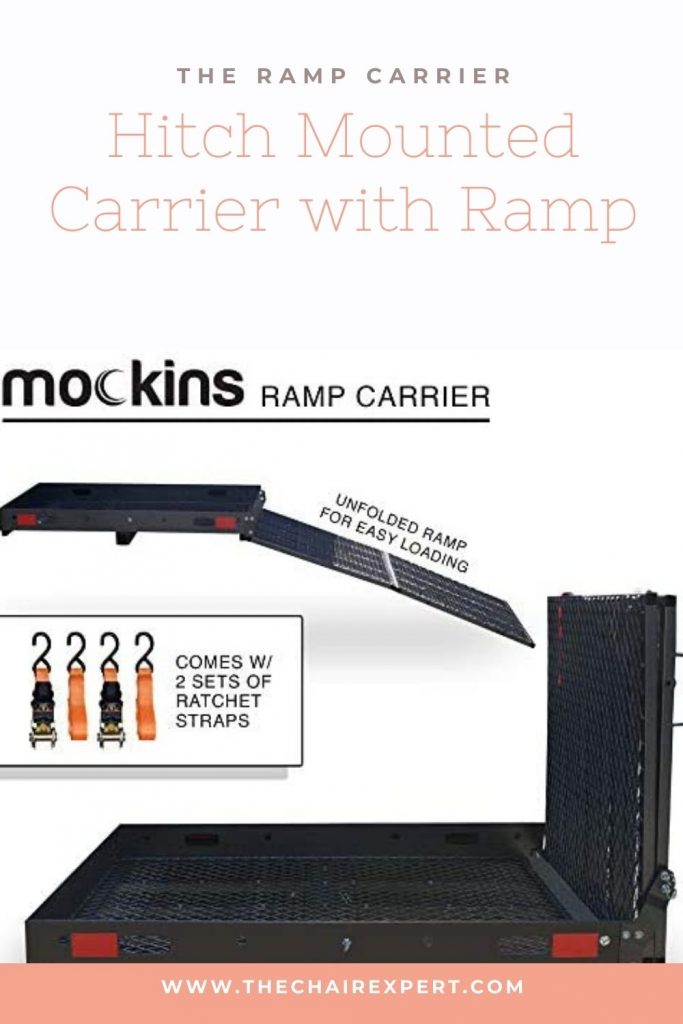 Hitch Mounted Carrier with Ramp