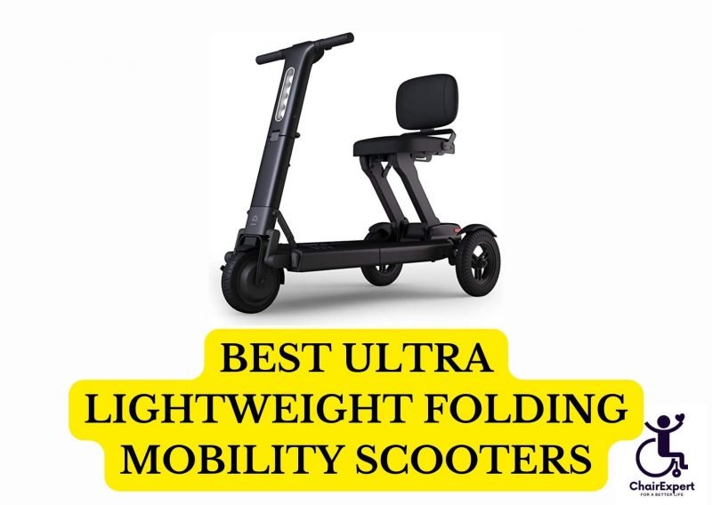 Ultra Lightweight Folding Mobility Scooter