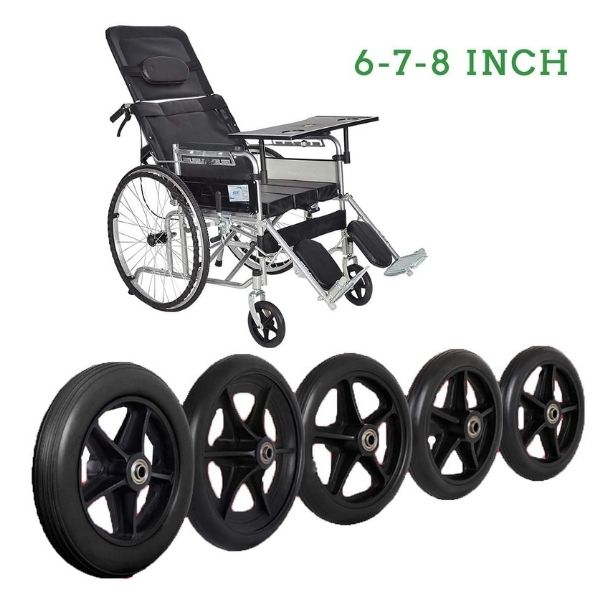 6-Inch Casters For Wheelchair
