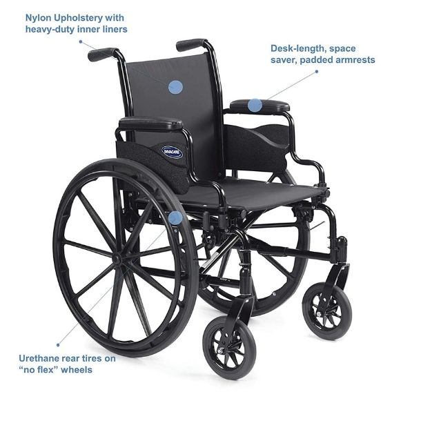 9000 SL best FeatherWeight Wheelchair by Invacare