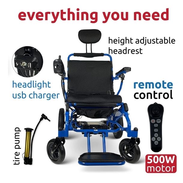 Foldable Best Power Assist Wheelchair.
