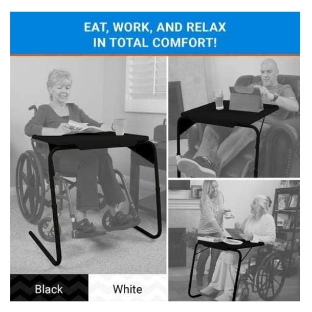 Folding Wheelchair Table Tray