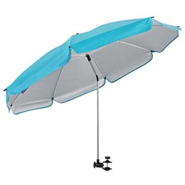 Portable Wheelchair Umbrella Clamp.