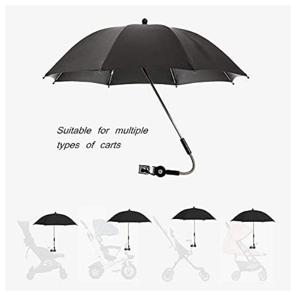Universal Umbrella With A Clamp.