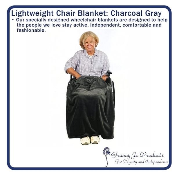 Lightweight Wheelchair Blanket By Granny Jo